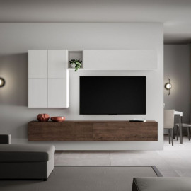 Moderna y esencial composición suspendida Isoka A16