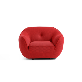 Modern fixed armchair in fabric Ego Italiano Bebop