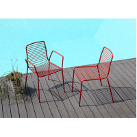Modern chair with or without armrests Scab Design Summer.