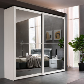 Armoire moderne à deux portes coulissantes Diva