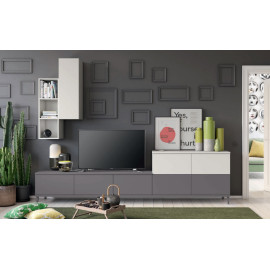 Parete attrezzata L109 Volo Collection con wireless/USB