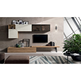 LK23 Spar Contemporary Storage Wall