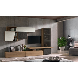 Wohnzimmerwand LK25 Spar