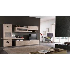 Living room equipped wall LX01