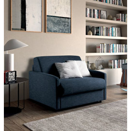 Compact armchair bed with 80cm mattress, Daria 18 Biel