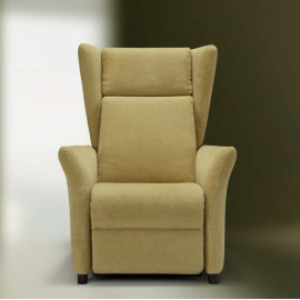 Relax armchair with lift function, ratchet headrest and removable side panel Siena Spazio Relax.
