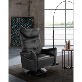Adrian Swivel Armchair with Relax or Lift Function Spazio Relax
