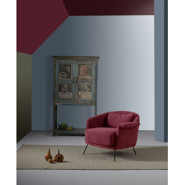 Abnehmbarer Stoff-Mix-Sessel