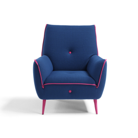 Fester Stoffsessel Yuki