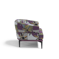 Fabric or leather armchair Ego Italiano Bonnie