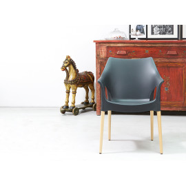 Indoor armchair Scab Design Natural Ola