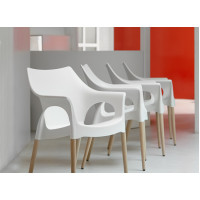 Indoor armchair Scab Design Natural Ola.