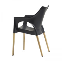 Indoor armchair Scab Design Natural Ola.