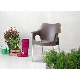 Outdoor or indoor polypropylene armchair Scab Design Ola