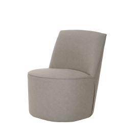 Armloser Sessel aus Stoff oder Kunstleder Loft