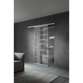 Schiebetür mit Wandlaufschienen Naike 700 La Primavera