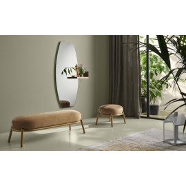 Pouf banc rembourré Meme Design Drop