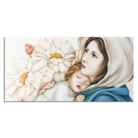 Quadro tenerezza tra i fiori Pintdecor 