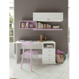 Escritorio clásico con cajonera Woody