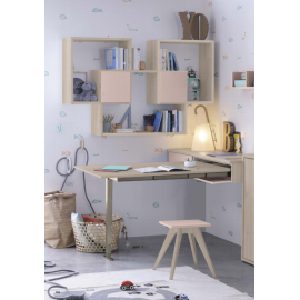 Scrittoio sospeso ed estraibile Colombini Casa Click