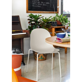 Chaise moderne en métal Connubia by Calligaris Academy