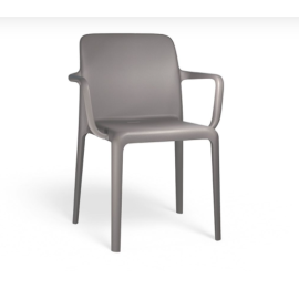 Stuhl mit Armlehnen aus Polypropylen Connubia von Calligaris Bayo