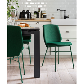 Padded indoor chair Connubia by Calligaris Sibilla Soft