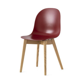 Modern Wood Chair Connubia by Calligaris Academy