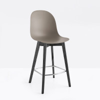 Wooden stool Connubia by Calligaris Academy