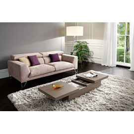 Pair of Asia coffee tables with sliding opening top La Primavera