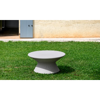 Tavolino da esterno basso Fade in polietilene Plust Outdoor 