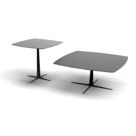 Tavolino Mac in metallo alto o basso Ego Italiano