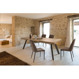 Ausziehbarer Tisch mit mehreren Verlängerungen von Friulsedie Denver