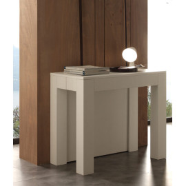 Mesa consola súper extensible en melamina Cargo