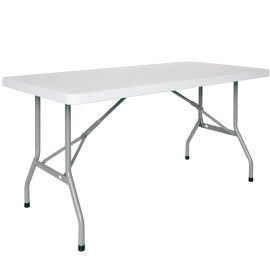 Mesa plegable de exterior de polipropileno
