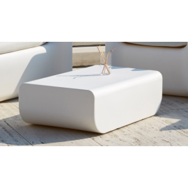 Tavolino da giardino basso 2054 con illuminazione dalle linea minime MyYour Design