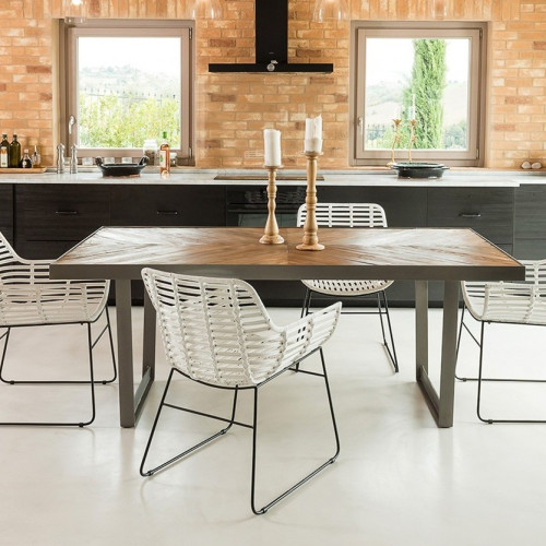 Tavolo da pranzo Fenix Rosa Splendiani