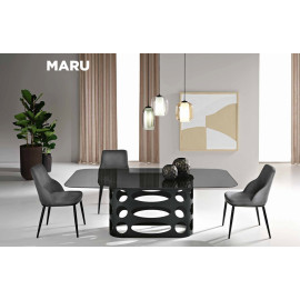 Fester Tisch mit zentralem Fuß Maru Capodarte