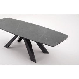 Mesa fija rectangular Cosmo con superficie moldeada o descorchada Friulsedie