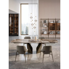 Ausziehbarer Bontempi Casa Kaleido Fass-Tisch