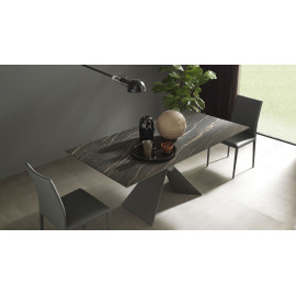 Table rectangulaire fixe Sintesi Altacom