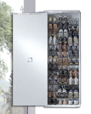 Schuhschrank mit Schiebetür und Spiegel Evolution Maconi